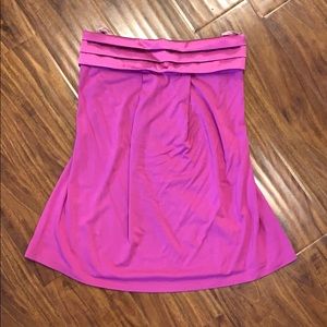 Strapless top - Arden B. Satin around top front